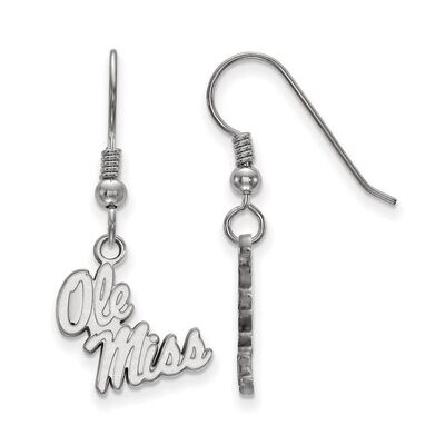 University of Missisippi Small Dangle Earring Wire Sterling Silver SS048UMS, MPN: SS048UMS, 8867747…