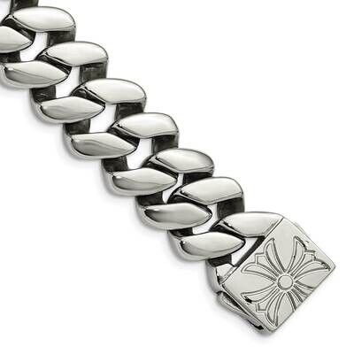 Bracelet Stainless Steel Polished SRB1049-9 by Chisel, MPN: SRB1049-9, 191101014437