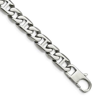 Links Bracelet Stainless Steel Polished SRB1100-8.25 by Chisel, MPN: SRB1100-8.25, 886774639901