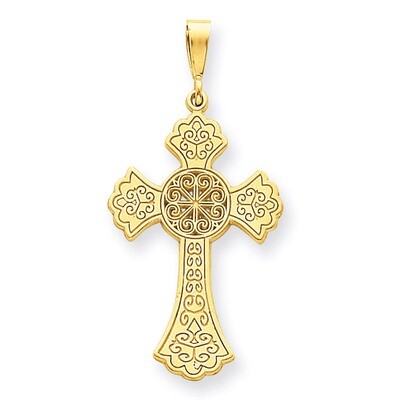 Celtic Cross Pendant 14k Gold C1936, MPN: C1936, 883957477923