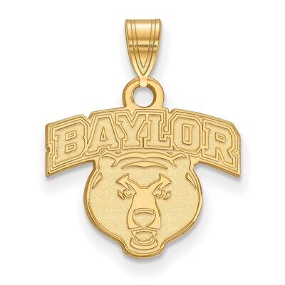 Baylor University Small Pendant 14k Yellow Gold 4Y023BU, MPN: 4Y023BU, 886774876641