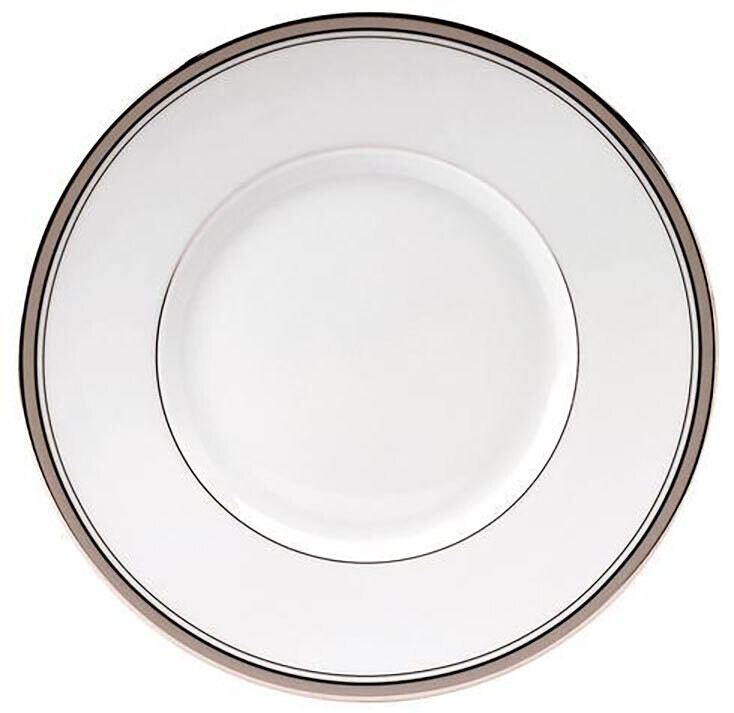 Deshoulieres Excellence Grey Dessert Plate Large Rim AD-HA7183, MPN: AD-HA7183, 3104361014632