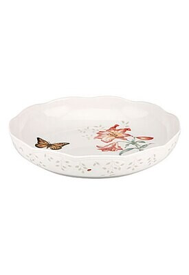 Lenox Butterfly Meadow Low Serving Bowl 820575, MPN: 820575,