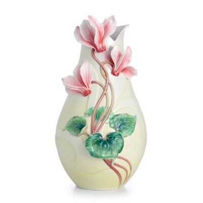 Franz Porcelain Persian Violet Flower Large Vase FZ02485, MPN: FZ02485, 810524017466