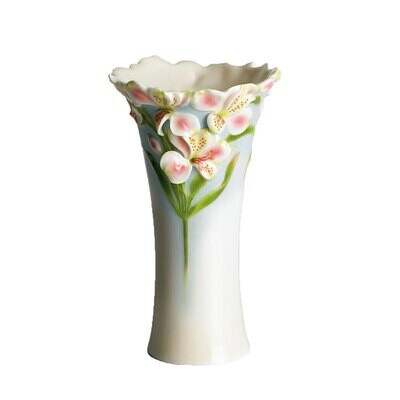Franz Porcelain Alstroe Meria Flower Vase 6 7 8&quot;H FZ00372, MPN: FZ00372,