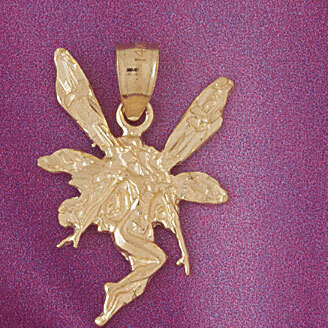 Dazzlers Jewelry Tooth Fairy Pendant Necklace Charm Bracelet in Yellow, White or Rose Gold 5586, MP…