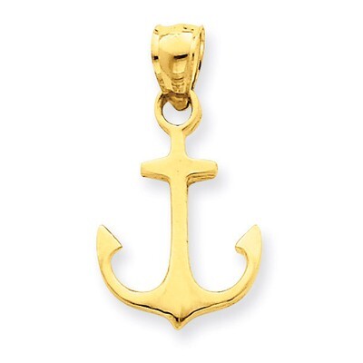 Anchor Pendant 14k Gold C3339, MPN: C3339, 637218052998