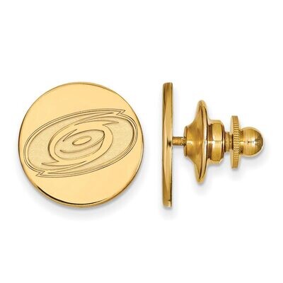 Carolina Hurricanes Lapel Pin 14k Yellow Gold 4Y006HUR, MPN: 4Y006HUR, 886774738901