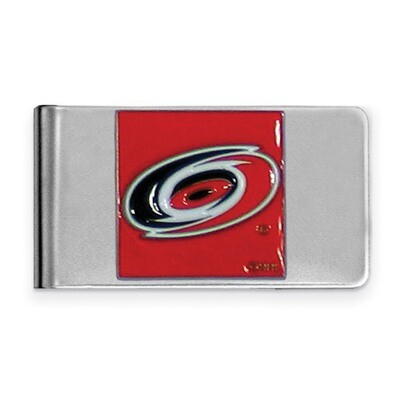 NHL Carolina Hurricanes Steel Money Clip GC6062
