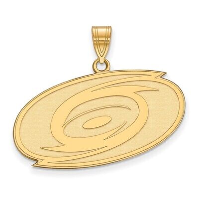 Carolina Hurricanes Large Pendant 10k Yellow Gold 1Y002HUR, MPN: 1Y002HUR, 886774734422
