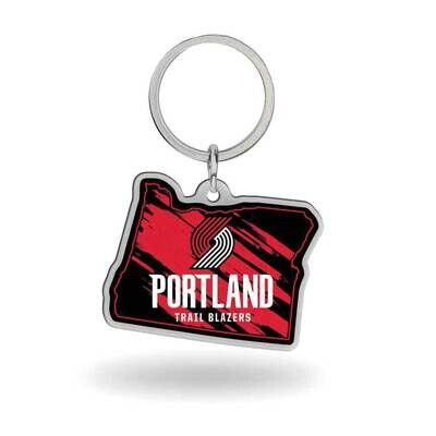 NBA Portland Trail Blazers-Oregon State Shaped Key Ring GC8030, MPN: GC8030, 767345747266