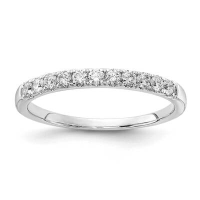 Si1/Si2, G H I, 1/3Ct Wedding Band 14k White Gold Lab Grown Diamond RM4227B-030-8WLG, MPN: RM4227B-…