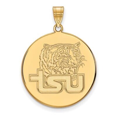 Tennessee State University x-Large Disc Pendant Gold-plated Silver GP002TES, MPN: GP002TES, 8867748…