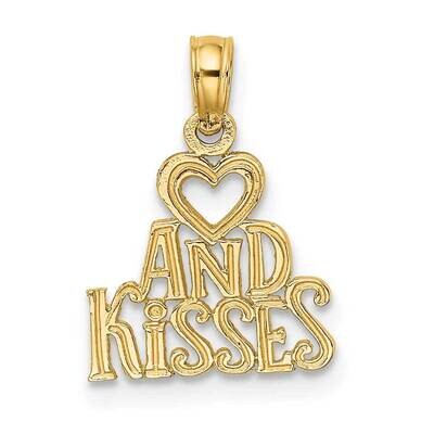 Hug and Kisses Charm 14k Gold C2938, MPN: C2938,