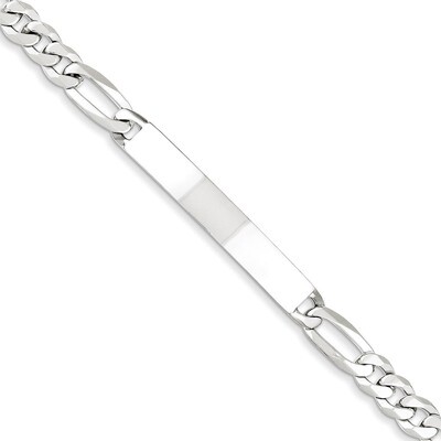 7.5 Inch ID Bracelet Sterling Silver QID188-7.5, MPN: QID188-7.5, 191101191374