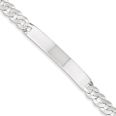 7.5 Inch ID Bracelet Sterling Silver QID198-7.5, MPN: QID198-7.5, 191101191510