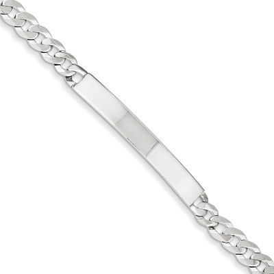 8.5 Inch ID Bracelet Sterling Silver QID197-8.5, MPN: QID197-8.5, 191101192104