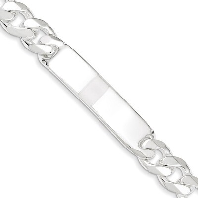 8 Inch Figaro ID Bracelet Sterling Silver QFD300-8, MPN: QFD300-8, 883957520582