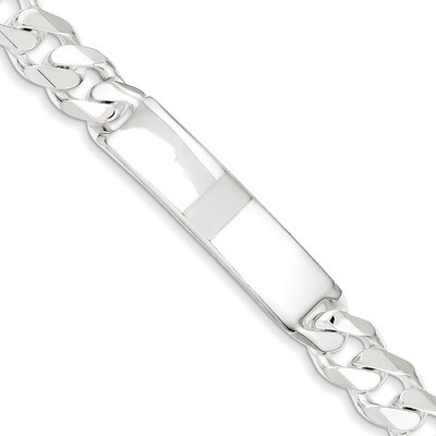 8 Inch Curb ID Bracelet Sterling Silver QCD300-8, MPN: QCD300-8, 883957557472