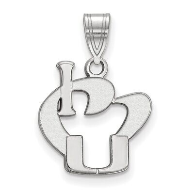 University of Miami Large I love Logo Pendant Sterling Silver SS020UMF, MPN: SS020UMF, 886774724171