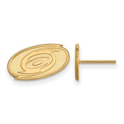 Carolina Hurricanes x-Small Post Earring 10k Yellow Gold 1Y004HUR, MPN: 1Y004HUR, 886774801018