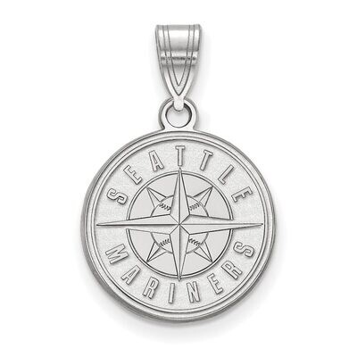 Seattle Mariners Medium Pendant 14k White Gold 4W002MRN, MPN: 4W002MRN, 886774826851