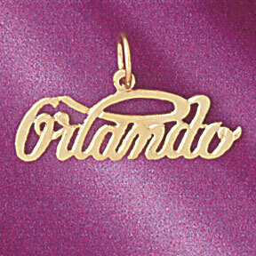 Dazzlers Jewelry Orlando Pendant Necklace Charm Bracelet in Yellow, White or Rose Gold 5022, MPN: D…