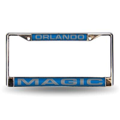 NBA Orlando Magic Blue Laser Chrome Car License Plate Frame GC7061, MPN: GC7061, 94746403461