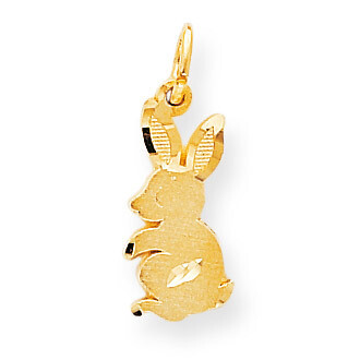 BABY BUNNY CHARM 10k Gold 10C812, MPN: 10C812, 883957393148