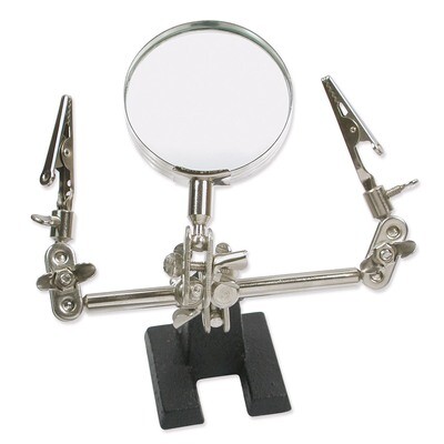Third Hand With Two Alligator Clips And 4X Magnifier JT4878, MPN: JT4878, 790524018437