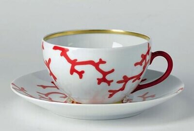 Raynaud Cristobal Rouge Breakfast Saucer, MPN: 0112-20-359018, 3660006624531