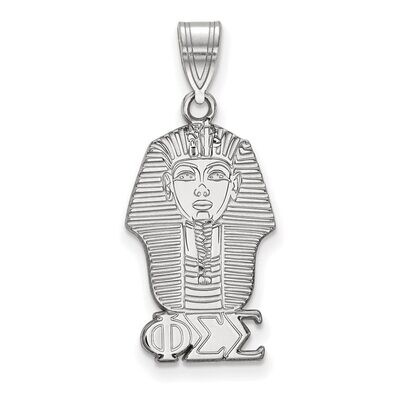 Phi Sigma Sigma Medium Pendant Sterling Silver SS036PSS, MPN: SS036PSS, 886774607498