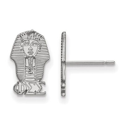 Phi Sigma Sigma Extra Small Post Earrings Sterling Silver SS038PSS, MPN: SS038PSS, 886774608013