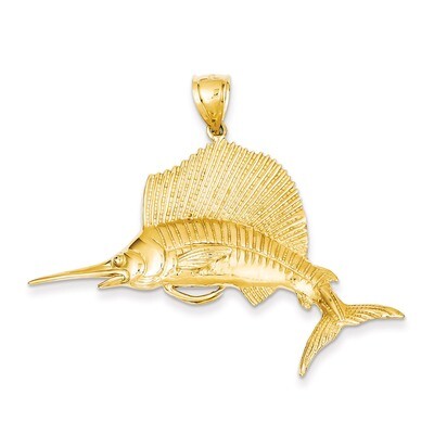 Sailfish Pendant 14k Gold C3425, MPN: C3425, 637218061570