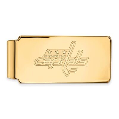 Washington Capitals Money Clip Gold-plated Silver GP015CAP, MPN: GP015CAP, 886774743356