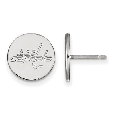 Washington Capitals Small Disc Earring Sterling Silver SS018CAP, MPN: SS018CAP, 886774958552