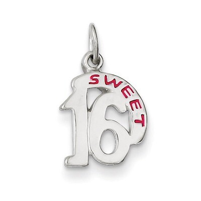 Sweet 16 Pendant Sterling Silver QC7512, MPN: QC7512, 883957577609
