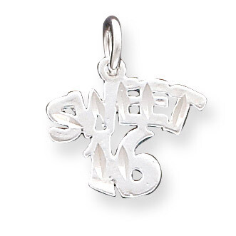 Sweet 16 Charm Sterling Silver QC1591, MPN: QC1591, 883957905310