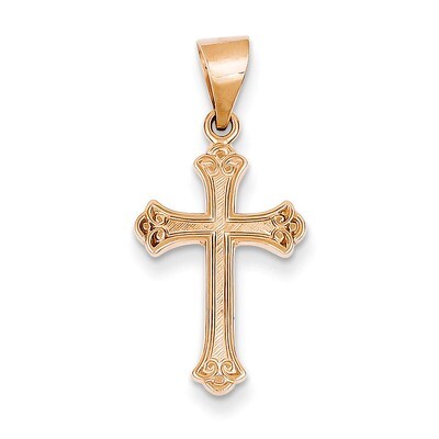 Cross Pendant 14k Rose Gold XR1229, MPN: XR1229, 886774619279