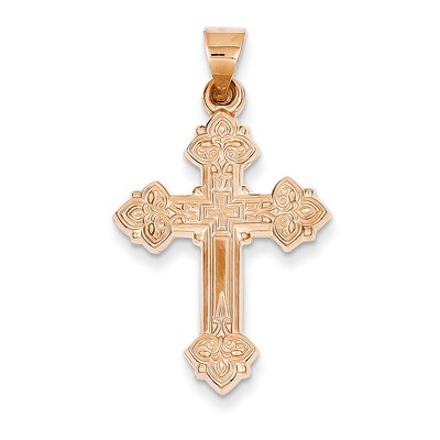 Cross Pendant 14k Rose Gold XR1226, MPN: XR1226, 883957450155