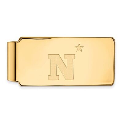 Navy Money Clip Gold-plated Silver GP005USN, MPN: GP005USN, 886774902029