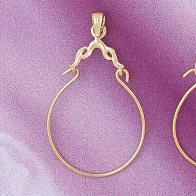 Dazzlers Jewelry Holder Pendant Necklace Charm Bracelet in Yellow, White or Rose Gold 4290, MPN: DZ…