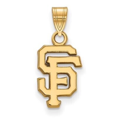 San Francisco Giants Small Pendant 10k Yellow Gold 1Y002GIT, MPN: 1Y002GIT, 886774797106