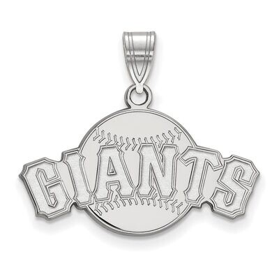 San Francisco Giants Medium Pendant 14k White Gold 4W047GIT, MPN: 4W047GIT, 886774849881