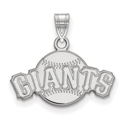San Francisco Giants Small Pendant 14k White Gold 4W046GIT, MPN: 4W046GIT, 886774849508