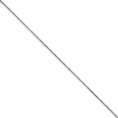 20 Inch 1.65mm Octagonal Snake Chain Sterling Silver QOS050-20, MPN: QOS050-20, 886774413990
