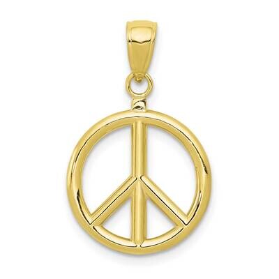 Peace Symbol Pendant 10k Gold 10C2247, MPN: 10C2247, 63721818781