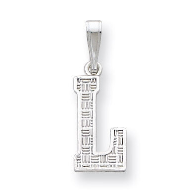 Initial L Charm Sterling Silver QC2762L, MPN: QC2762L, 883957906614