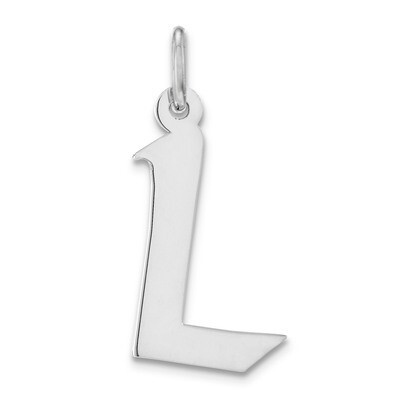 Artisan Block Initial L Charm Sterling Silver QC5089L, MPN: QC5089L, 886774962061