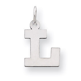 Block Initial L Charm Sterling Silver QC5093L, MPN: QC5093L, 883957128382